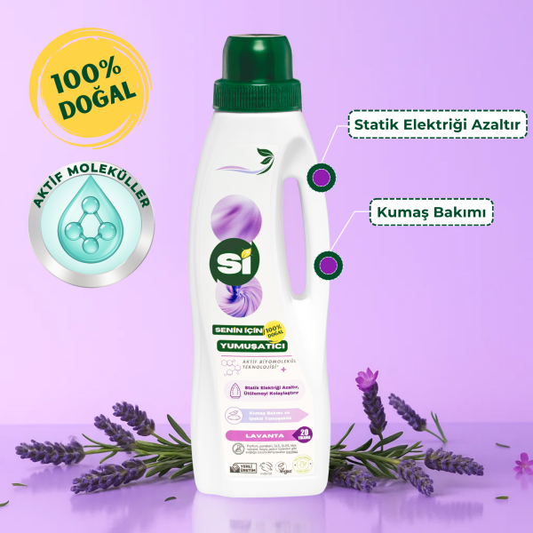 Doğal Çamaşır Yumuşatıcı Lavanta Yağlı