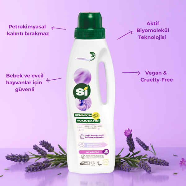 Doğal Çamaşır Yumuşatıcı Lavanta Yağlı