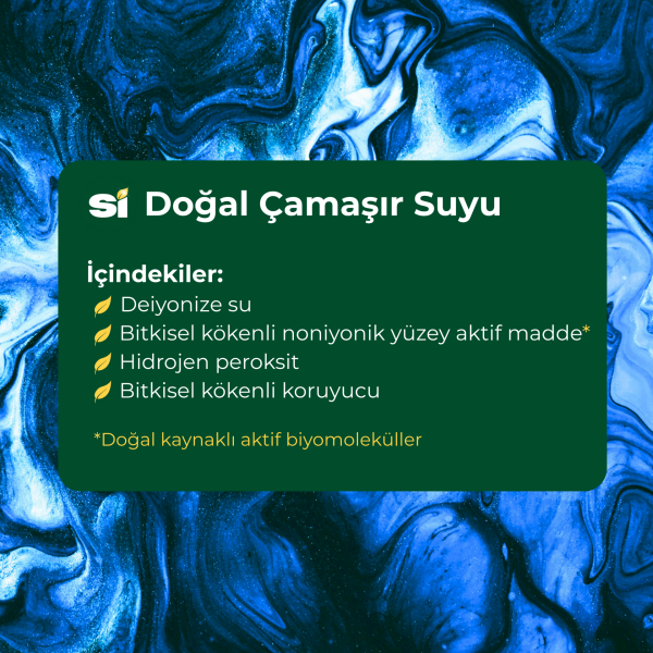 Doğal Çamaşır Suyu  Oksijenli
