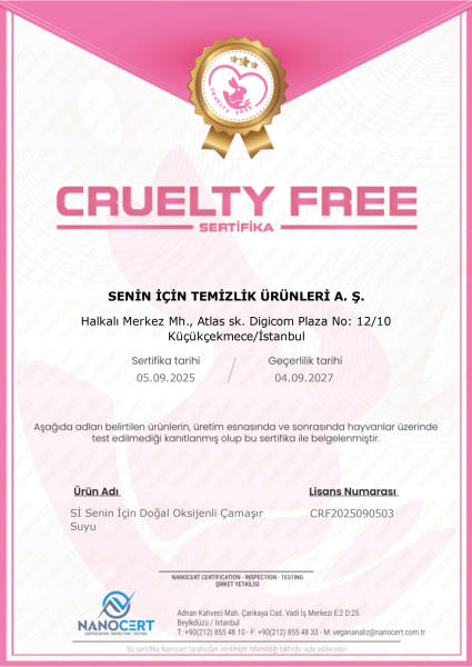 Doğal Çamaşır Suyu  Oksijenli