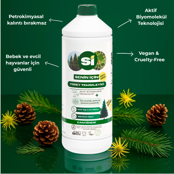 Doğal Yüzey Temizleyici  Çam İğnesi